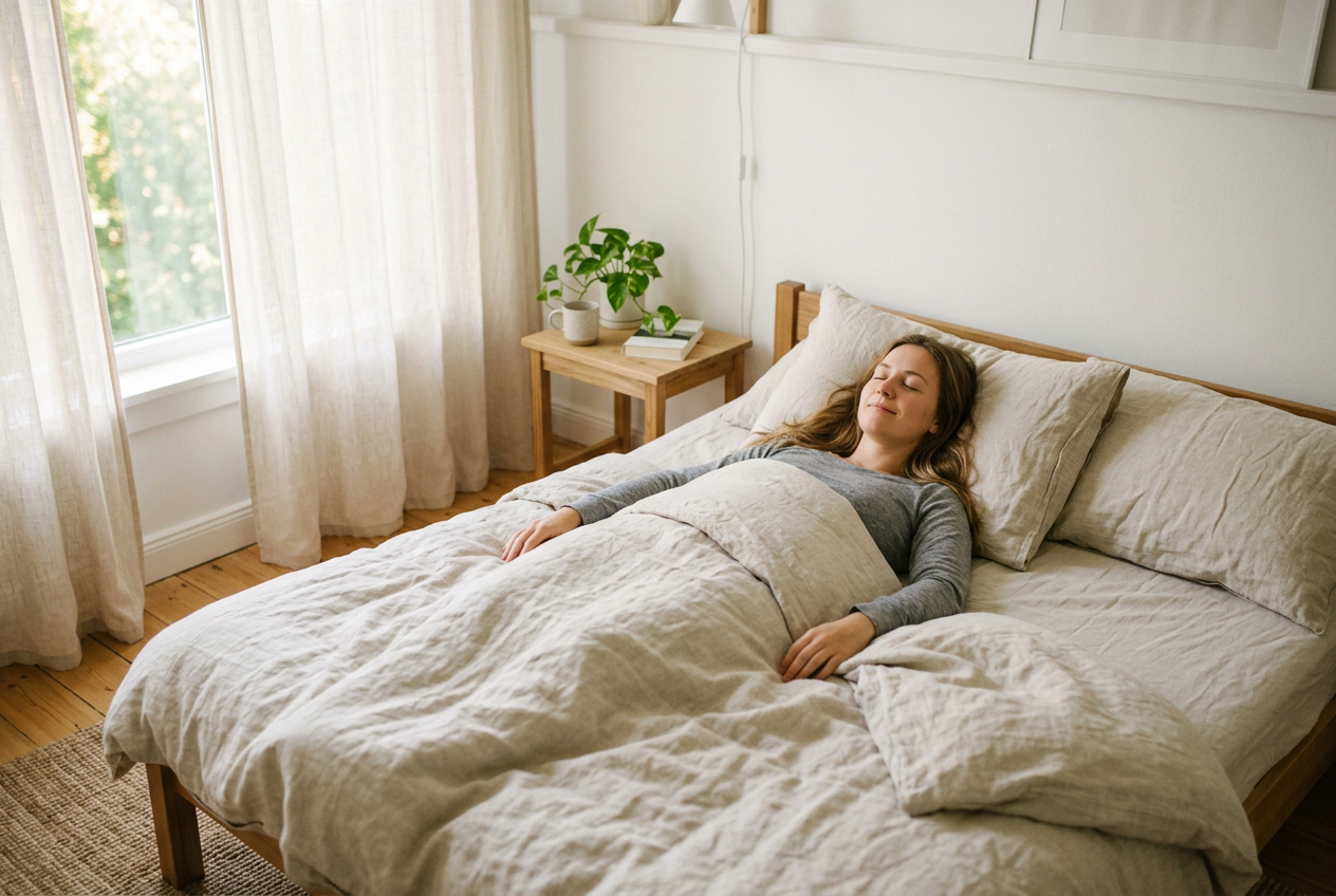 Nejlepší poloha při spaní pro zdravá záda: průvodce pro každý typ spáče