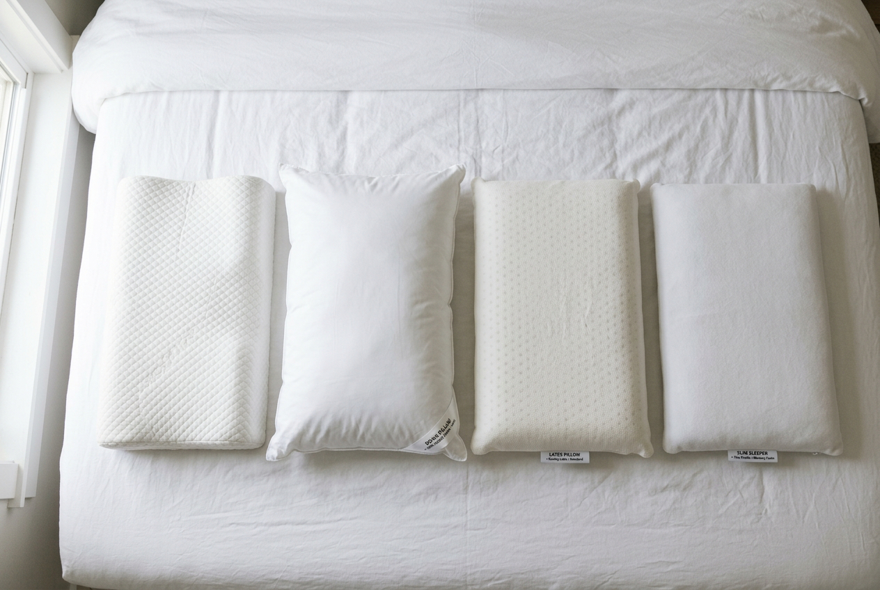 Správný polštář pro zdravou šíji: jak vybrat podle polohy spaní