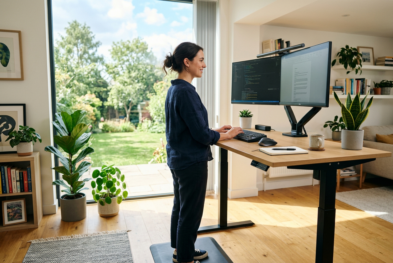 Výškově nastavitelný stůl: průvodce výběrem 2026